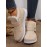 Casual Plain Non-Slip Slip On Flat Heel Snow Boots Buckle