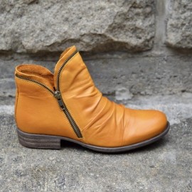 Casual Fashion Low Heel Winter Boots