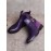 Vintage Round Toe Chunky Heel Casual Short Boots