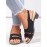Solid Color Vintage Casual Chunky Heel Sandals