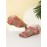 Retro Solid Color Casual Velcro Portable Sandals