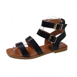 Casual Plain Strappy Sandals