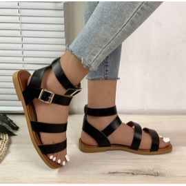 Casual Plain Strappy Sandals
