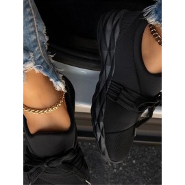 All Season Casual Daily Flat Heel Sneakers