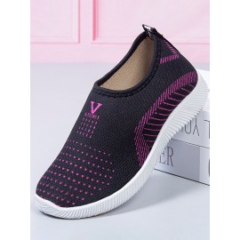 Middle Aged And Elderly Breathable Soft Sole Walking Shoes