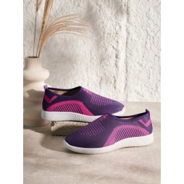 Middle Aged And Elderly Breathable Soft Sole Walking Shoes