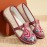 Ethnic Ethnic Slip On Flat Heel Shallow Shoes